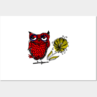 owl Posters and Art